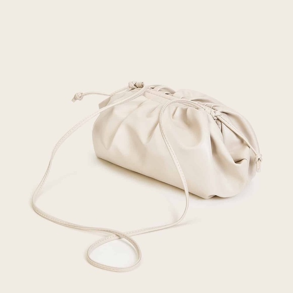 Clutch Pouch Ruched Vegan Leather - Picture 5 of 10